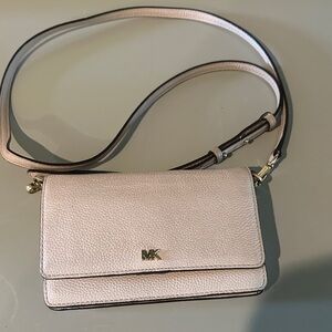 Michael Kors Light Beige Crossbody Bag